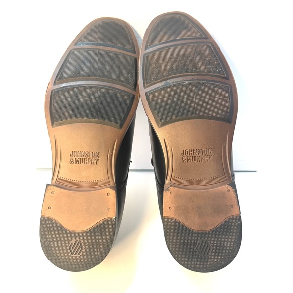 Johnston & Murphy Men Reeve Plain Toe Dress Shoe Oxfords Black Size 9.5 NWT/Box main image 7
